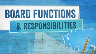 Startup Boards Board Functions and Responsibilities [upl. by Aronle]