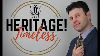 HERITAGE by Guerlain COLOGNEFRAGRANCEPERFUME REVIEW [upl. by Woodson]