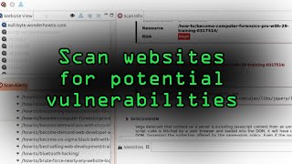 Scan Websites for Potential Vulnerabilities Using Vega in Kali Linux Tutorial [upl. by Neeven]