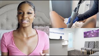 BRAZILIAN LASER HAIR REMOVAL  EVERYTHING YOU NEED TO KNOW  Noelle Christina [upl. by Dnomzed790]