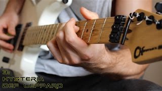 Top 20 Clean Guitar Riffs [upl. by Ellehsem726]