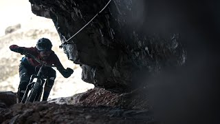 Via Ferrata on a Mountain Bike  DOLOMITES  MISSION EP4  Kilian BRON [upl. by Garmaise]