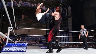 Dean Ambrose vs Demon Kane SmackDown July 18 2014 [upl. by Adelia183]