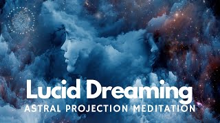 Guided Hypnosis Meditation for Lucid Dreaming Deep Sleep amp Dream Recall [upl. by Monie641]