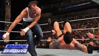 Dean Ambrose vs Bad News Barrett SmackDown June 27 2014 [upl. by Lowenstern]