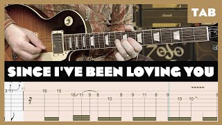 Led Zeppelin  Since Ive Been Loving You  Guitar Tab  Lesson  Cover  Tutorial [upl. by Acinor]