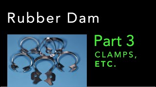 Rubber Dam Isolation Part 3  Clamps Selection [upl. by Linzer665]