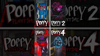 ALL CHASES Comparison Chapters 14   Poppy Playtime Chapter 4 Showcase [upl. by Mundy574]