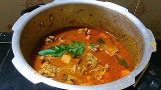 Easy and Perfect Chicken Curry in Pressure Cooker കുക്കർ കോഴി കറി [upl. by Ahset711]