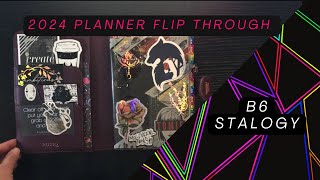 2024 Planner Flip Through  B6 Stalogy ✍ [upl. by Thrasher]