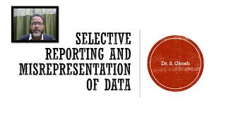 Selective Reporting and Misrepresentation of Data [upl. by Artima]