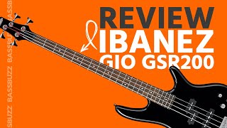 Ibanez Gio GSR200 Blindfolded Bass Review [upl. by Tloc]