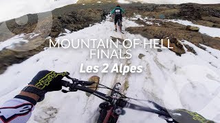 MOUNTAIN OF HELL FINALS Kilian Bron full run 3rd Les 2 Alpes France [upl. by Adnam990]