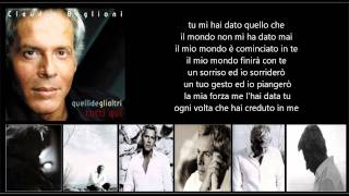 CLAUDIO BAGLIONI  Il mio mondo [upl. by Alamaj324]