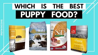 Which is the Worlds BEST Puppy food of 2021 II Dry Puppy food review ll Monkoodog [upl. by Oyek]