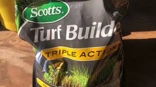 Scott’s Turf builder triple action review [upl. by Alleacim98]