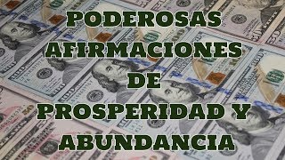 💰AFIRMACIONES de ABUNDANCIA y PROSPERIDAD 💲 Decretos quotYO SOYquot para ATRAER DINERO 💰 [upl. by Eaj]