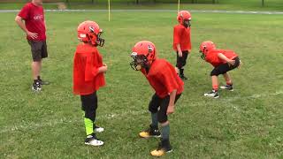 Youth Football Tackling Drills  Form Tackling [upl. by Ethelbert952]