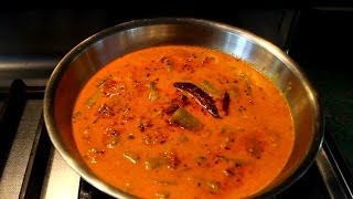 Vendakka Curry  Kerala style ladies finger curry  Bhindi curry with gravy [upl. by Armand866]