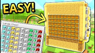 Minecraft MULTI Item Sorting System Silent Lagless Easy Expandable [upl. by Rosalia]