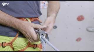 Climb Safe How to belay with the ATC [upl. by Baldridge]