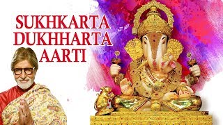 AMITABH BACHCHAN  SUKHKARTA DUKHHARTA Full Aarti  Ganesh Aarti  Times Music Spiritual [upl. by Ivory293]