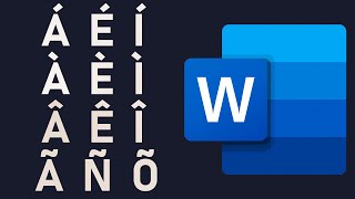 How To Type Letters With Accents  MS Word [upl. by Francesco153]