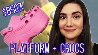 I Wore Platform Crocs For A Week [upl. by Benco]