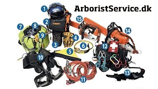 My Minimum Tree Climbing Equipment  Arborist Tree Climbing Gear [upl. by Aihgn555]