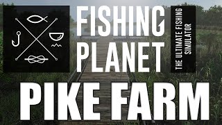 Fishing Planet  Michigan  Pike Farm  Quick Money [upl. by Netsrijk]