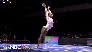 Simone Biles lands Yurchenko double pike vault at US Classic  NBC Sports [upl. by Engenia]