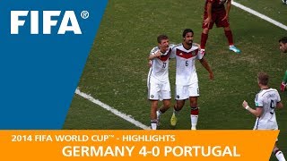 Germany v Portugal  2014 FIFA World Cup  Match Highlights [upl. by Zia176]