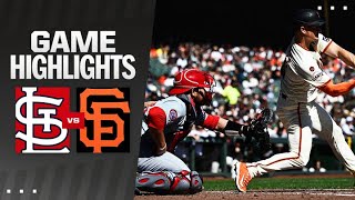 Cardinals vs Giants Game Highlights 92924  MLB Highlights [upl. by Clyde793]