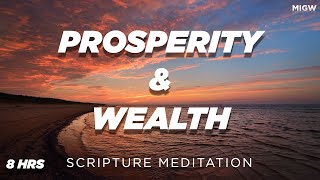 Scriptures for Prosperity and Wealth  Listen While You Sleep [upl. by Rodolphe]