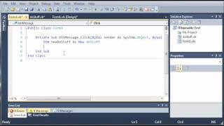 Visual Basic Tutorial  100  Introduction To IDisposable [upl. by Broeder]