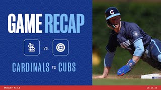 Cubs vs Cardinals Game Highlights  61424 [upl. by Stelu47]