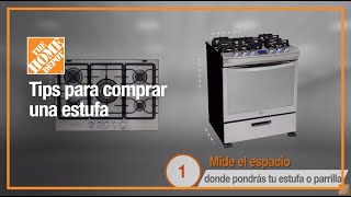 Tips para comprar una estufa  Línea Blanca  The Home Depot Mx [upl. by Asoj]