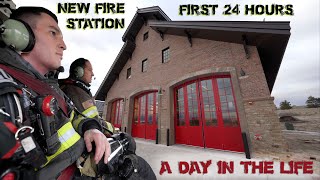 First 24 Hours in a New Fire Station  A Day in the Life [upl. by Arvin]