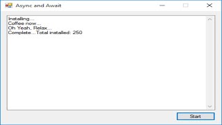 C Tutorial  Async Await CNET Winforms Application  FoxLearn [upl. by Anyrtak272]