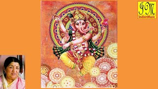 Ganpati Aarti  Sukhkarta Dukhharta  Lata Mangeshkar  Marathi Devotional Songs [upl. by Anitteb369]