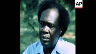 Dr Obote Welcomes Dr Kenneth Kaunda in Gulu 1984 [upl. by Kariotta]