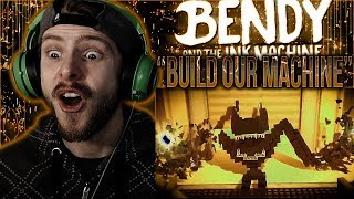 Vapor Reacts 759  BATIM SONG MINECRAFT ANIMATION quotBuild Our Machinequot by Ekrcoaster REACTION [upl. by Imeka]