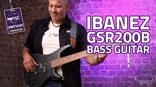 Ibanez GSR200B Gio Bass Guitar Demo amp Review [upl. by Akinej]