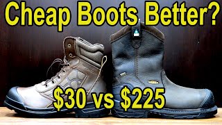 Are “CHEAP” Boots Better Timberland Carhartt Caterpillar Keen Wolverine Irish Setter Skechers [upl. by Queston]