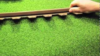 Artificial Turf Edger Review amp Intro to Wonder Edge [upl. by Elyod]