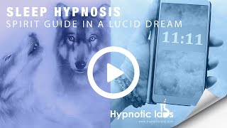 Hypnosis for Meeting Your Spirit Guide In a Lucid Dream Guided Meditation Inner Adviser [upl. by Anaila]