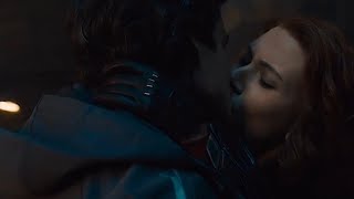 NATASHA ROMANOFF BLACK WIDOW KISSES BRUCE BANNER HULK [upl. by Reich]