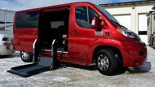 Best Wheelchair Van Ever  RAM ProMaster Mobility Conversion Van  Paul Sherry Conversion Vans [upl. by Ahsieuqal]