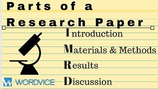 IMRD The Parts of a Research Paper [upl. by Martelle36]