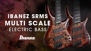 Ibanez SRMS Multi Scale Electric Bass [upl. by Yraek]